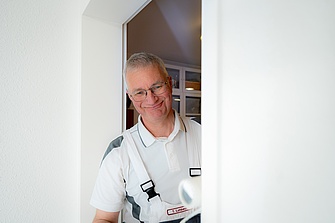 Der Malermeister schaut vorbei