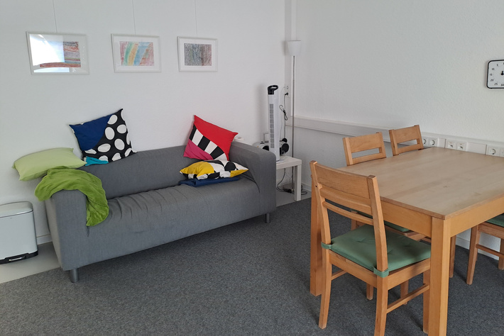 Viel Platz im ATZ Diepholz für Beratungsgespräche.