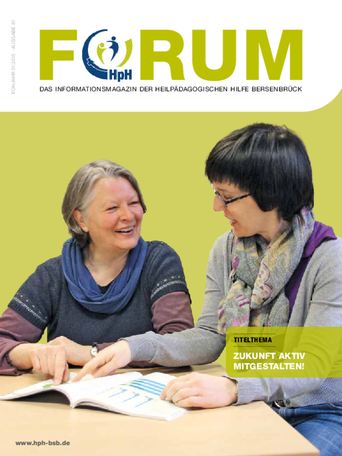FORUM Ausgabe FRÜHJAHR 01|2015