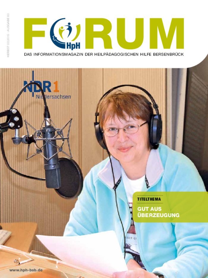 FORUM Ausgabe HERBST 03|2015