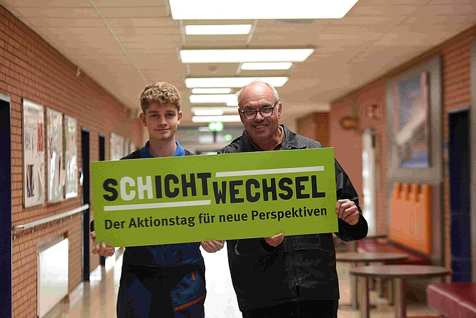 Timon Eichhorn und Thomas Hilgen.