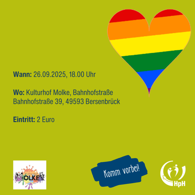 Veranstaltungsflyer, Rückseite.