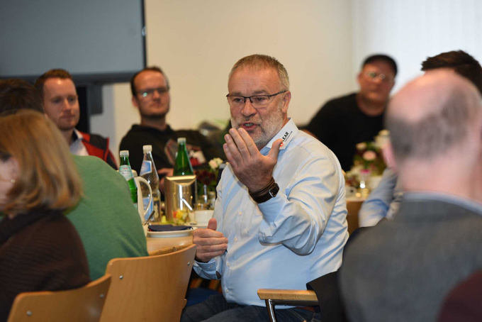 Gerd Siesenis, Werkleiter des Automobilzulieferers Lear aus Bersenbrück.